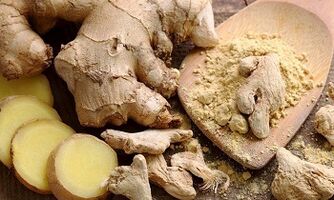 Benefits of ginger root for potential