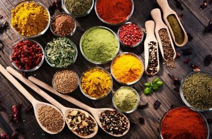 Various spices that increase male potency