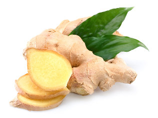 the ginger root to a power