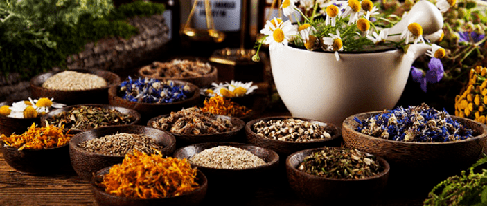 An increase in potential with herbs
